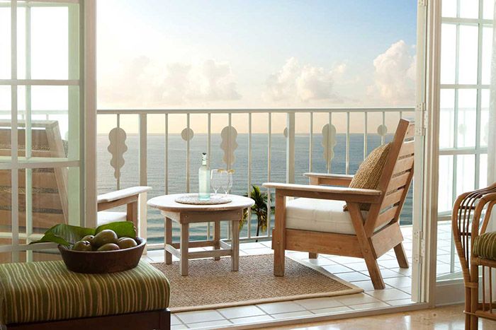 Ocean Key Resort Spa balcony