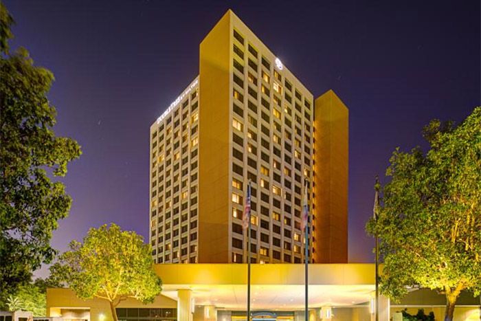 DoubleTree Hilton Anaheim Orange County main exterior